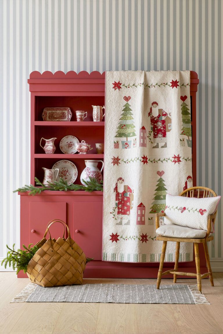 Tilda Merry Little Christmas CAROL Fabric in Moss Green ~PRE-ORDER~