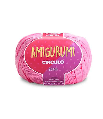 AMIGURUMI Yarn by Circulo BUBBLE GUM Pink (3131)