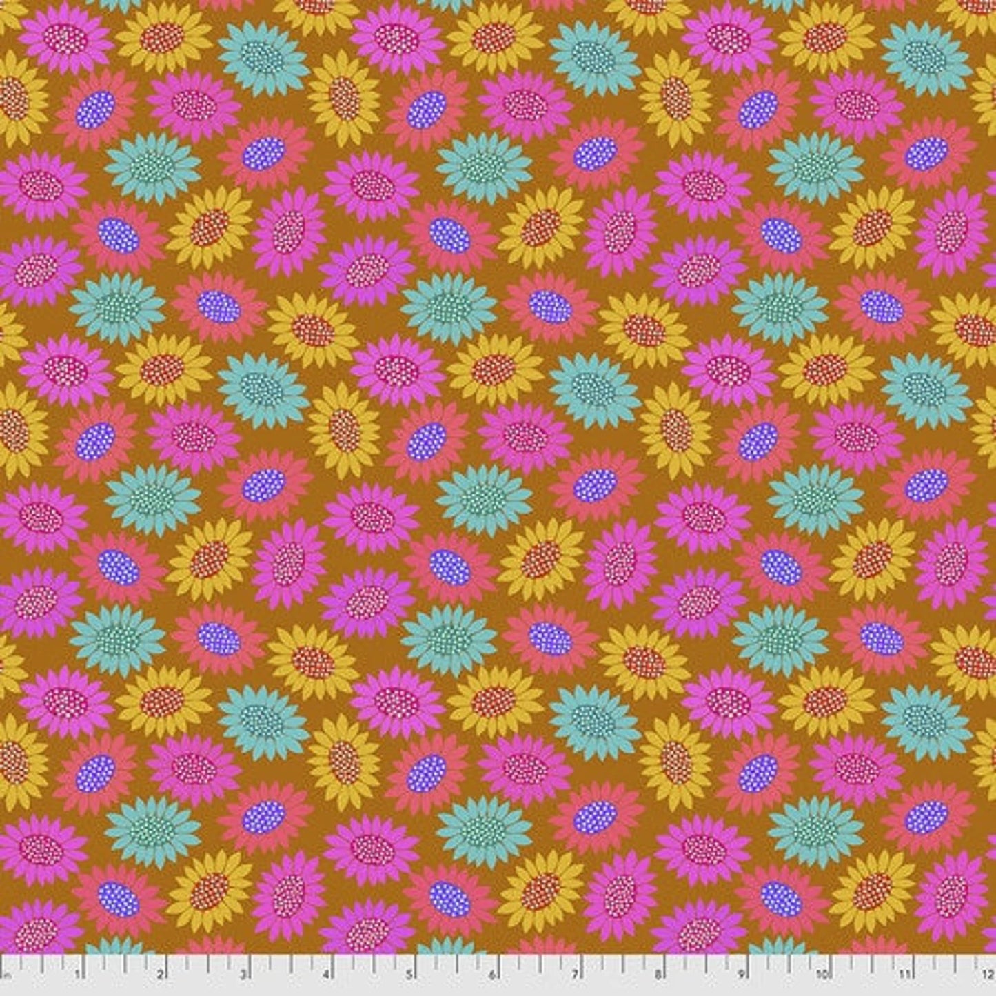 PWAH159.GOLD PICKY GOLD by Anna Maria Sold by the Half Yard