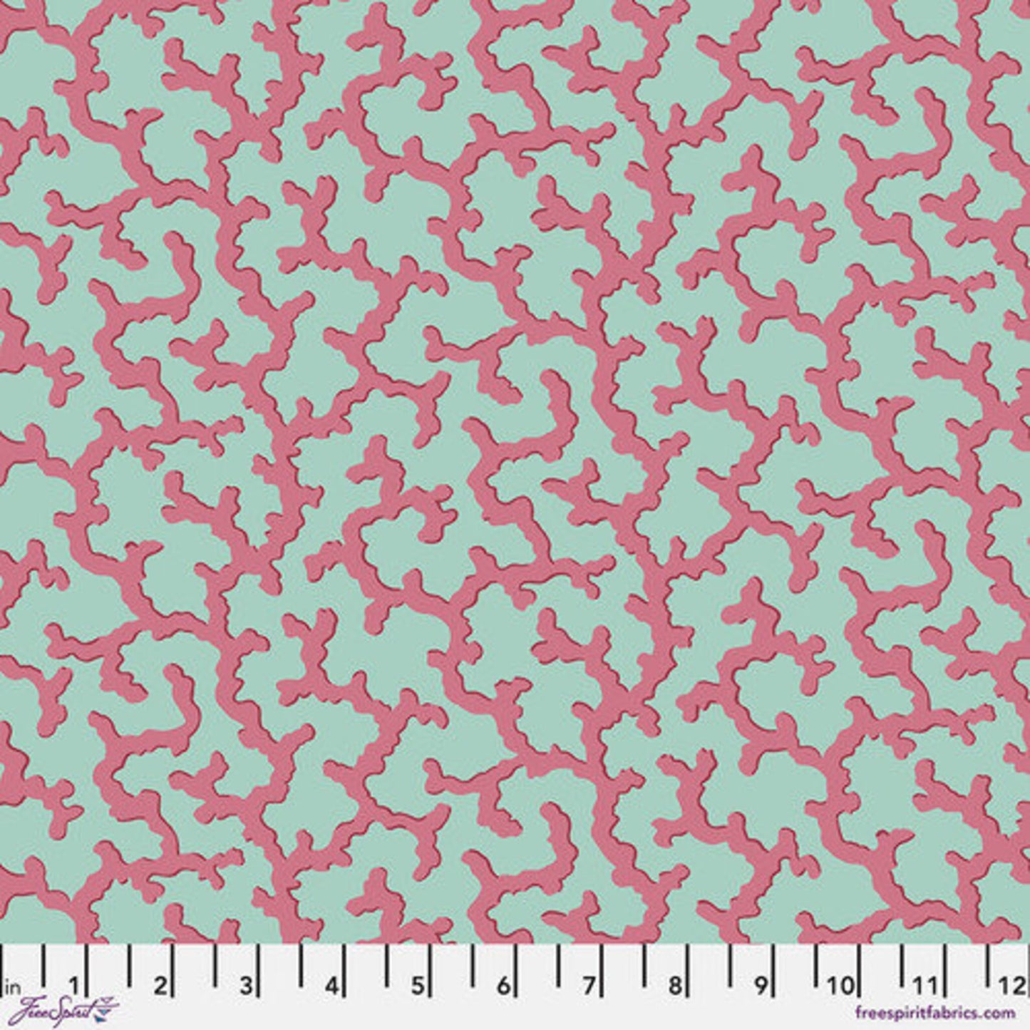 Coral DUCKEGG Blue Philip Jacobs for Kaffe Fassett Collective