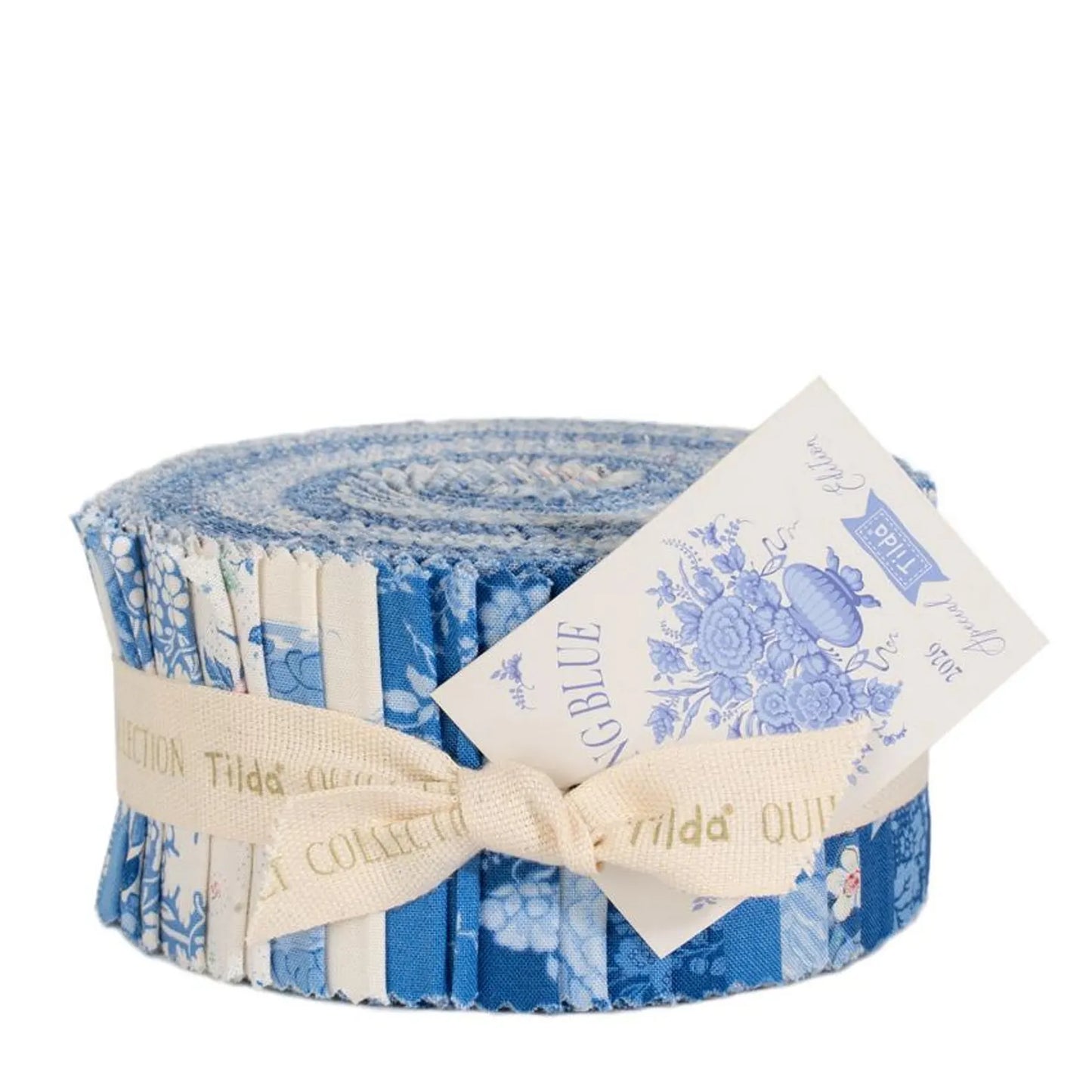 Something Blue 2.5" Strip Roll (Jelly Roll) by Tilda (til300269)