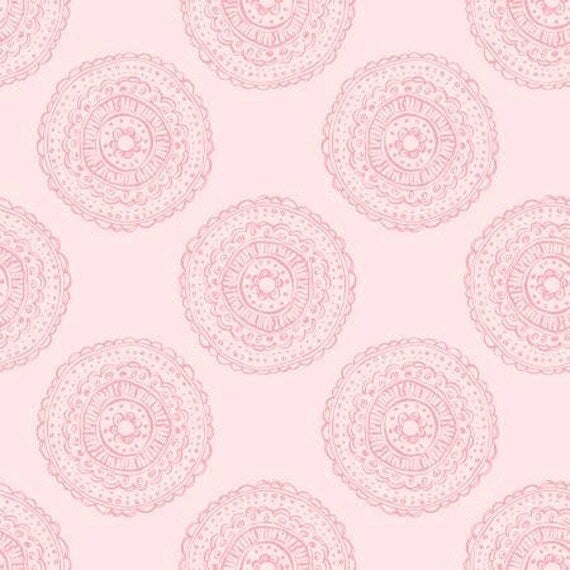 3WISHES MOMMY AND ME MEDALLION FLANNEL 16532 PINK