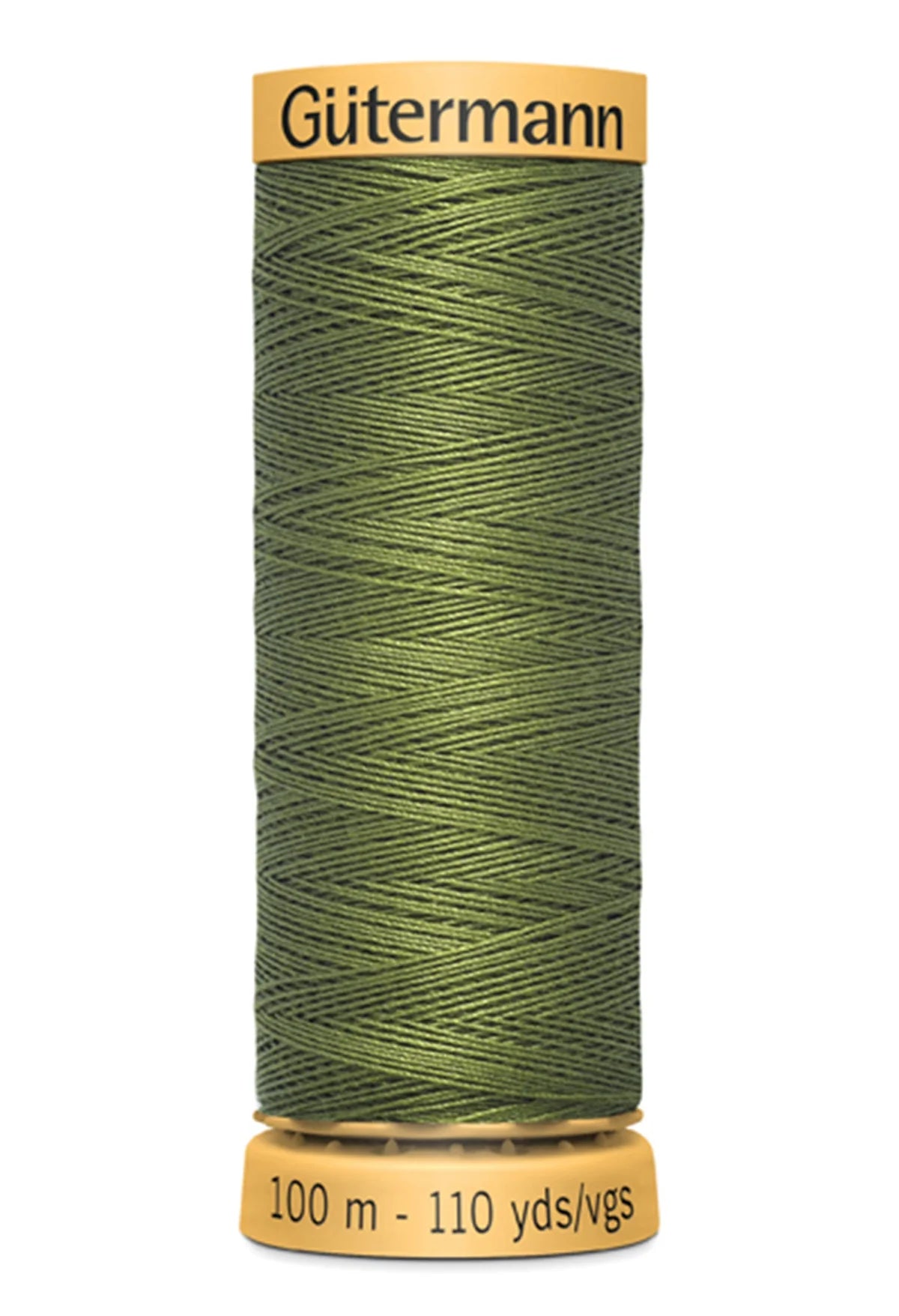 8740 Olive - Gutermann Natural Cotton Thread