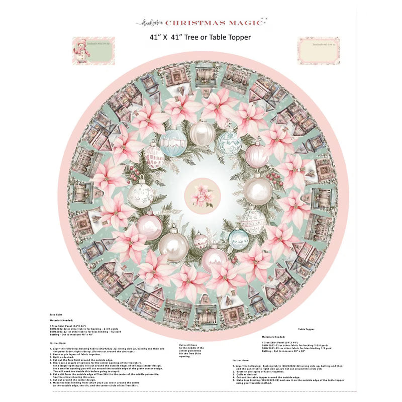 Christmas Tree Skirt Kit