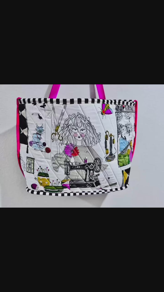 Ghastlie Craft Tote Project Bag