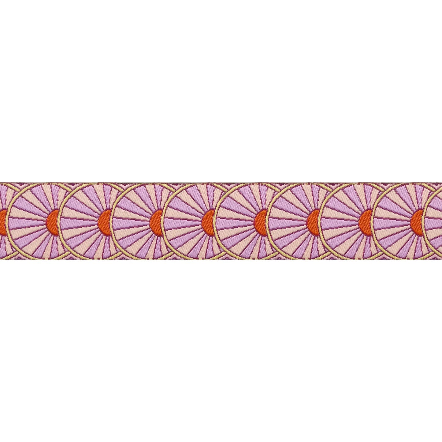 SUNRISE IN ORANGE - 7/8" WIDTH - MYTHICAL BY STACY PETERSON Ribbon by the yard Renaissance Ribbons