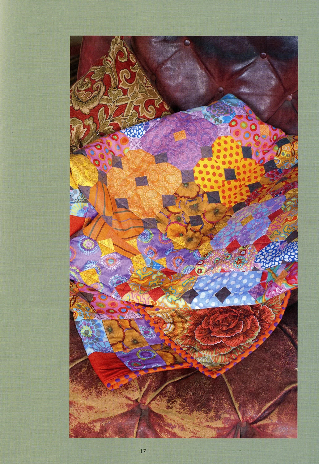 Kaffe Fassett's Quilt Grandeur Pattern Book # 071474