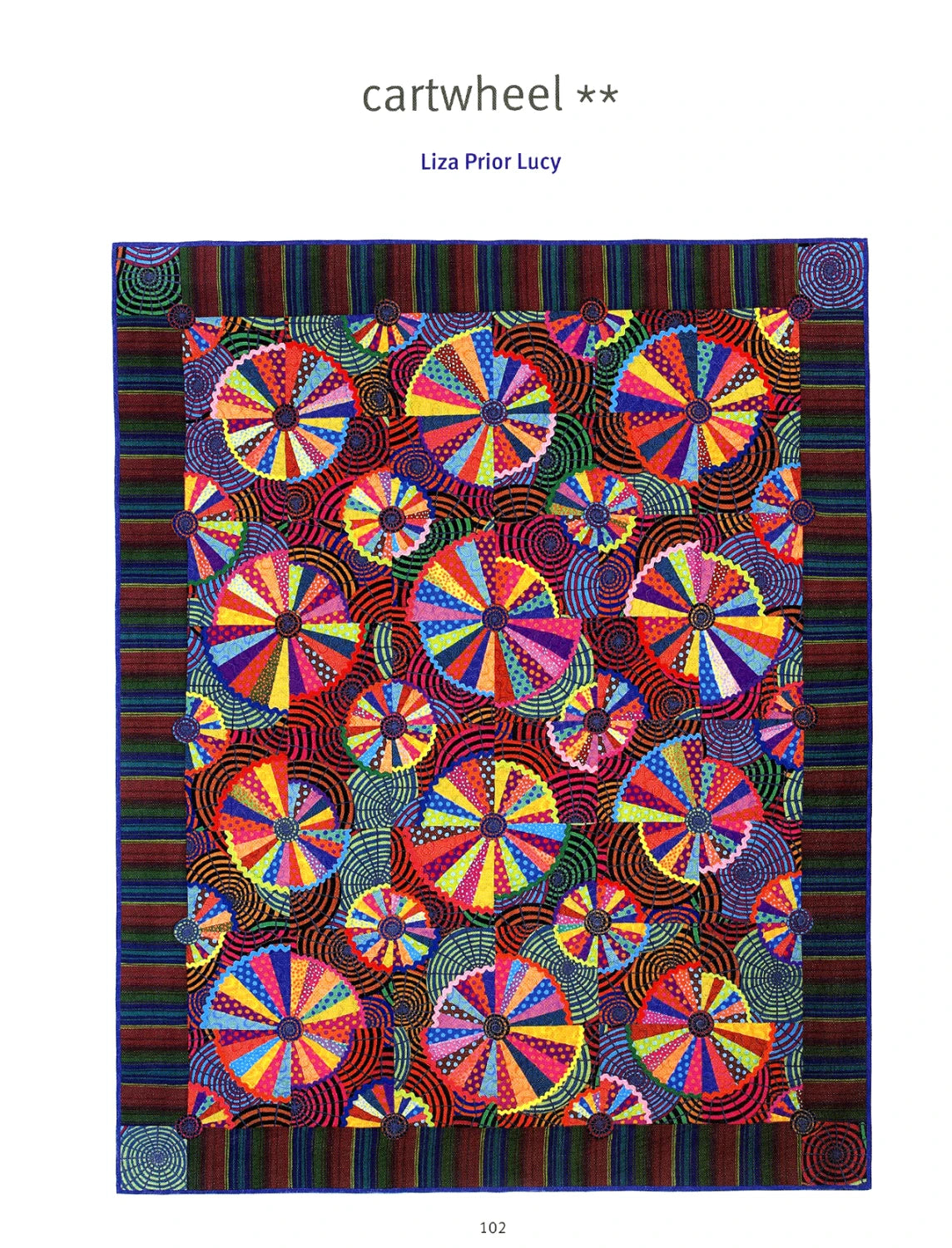 Kaffe Fassett's Quilt Grandeur Pattern Book # 071474