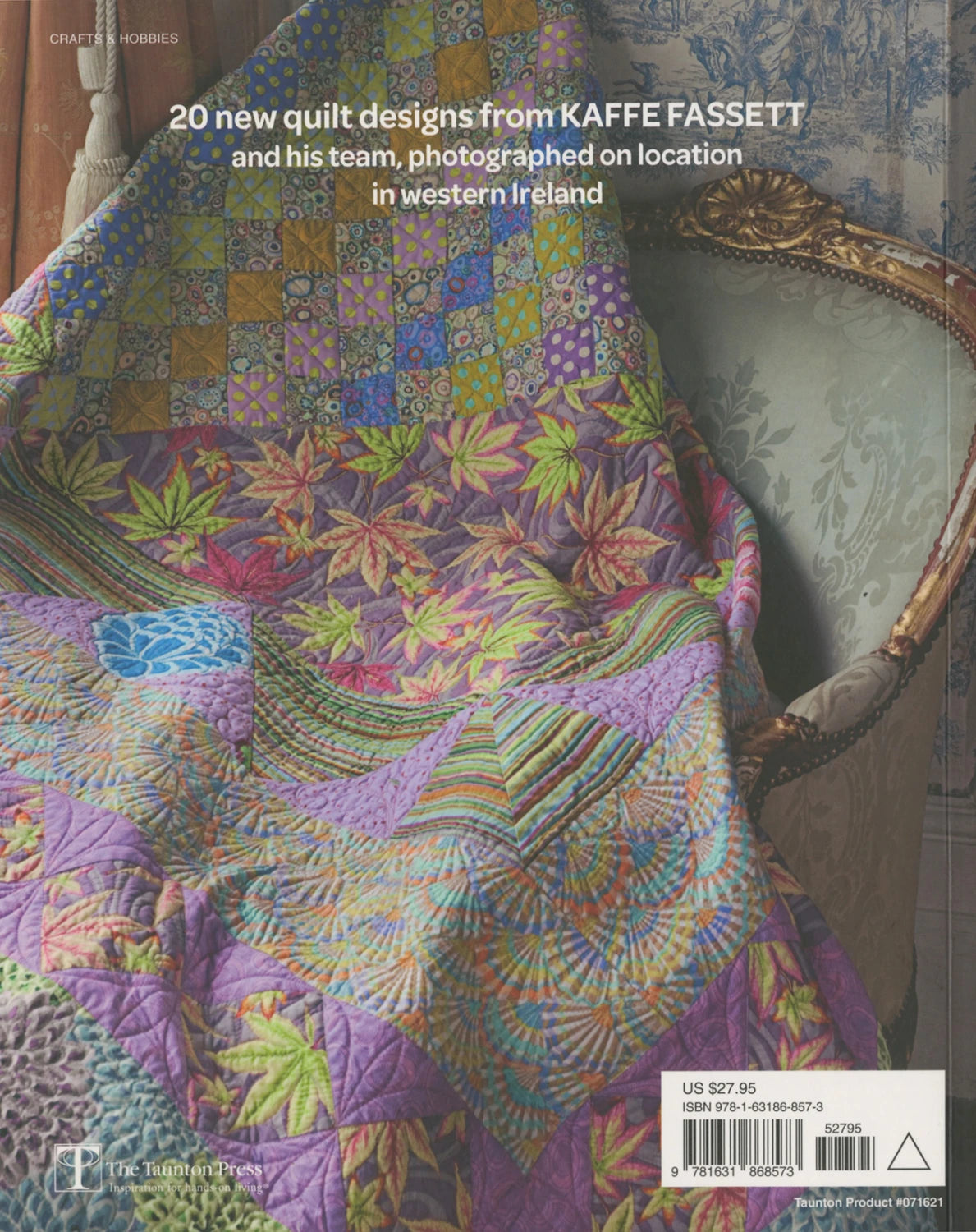 Kaffe Fassett's Quilts in Ireland Pattern Book # 071621
