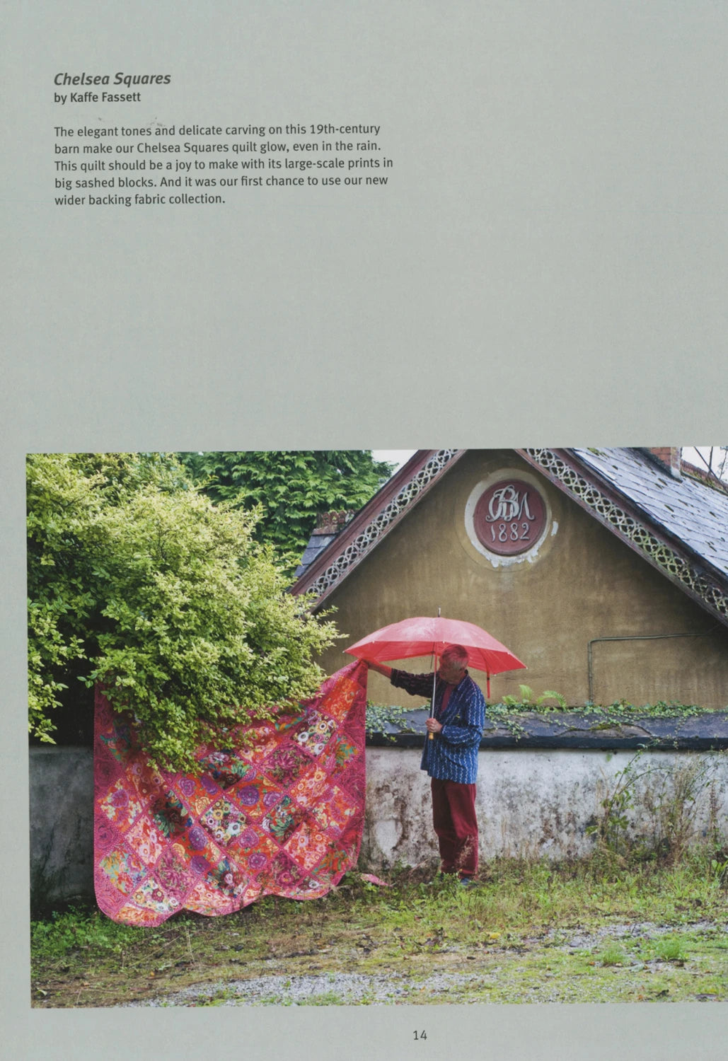 Kaffe Fassett's Quilts in Ireland Pattern Book # 071621