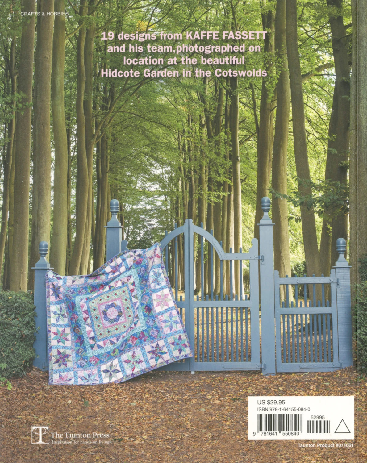 Kaffe Fassett's Quilts in COTSWOLDS Pattern Book # 071661