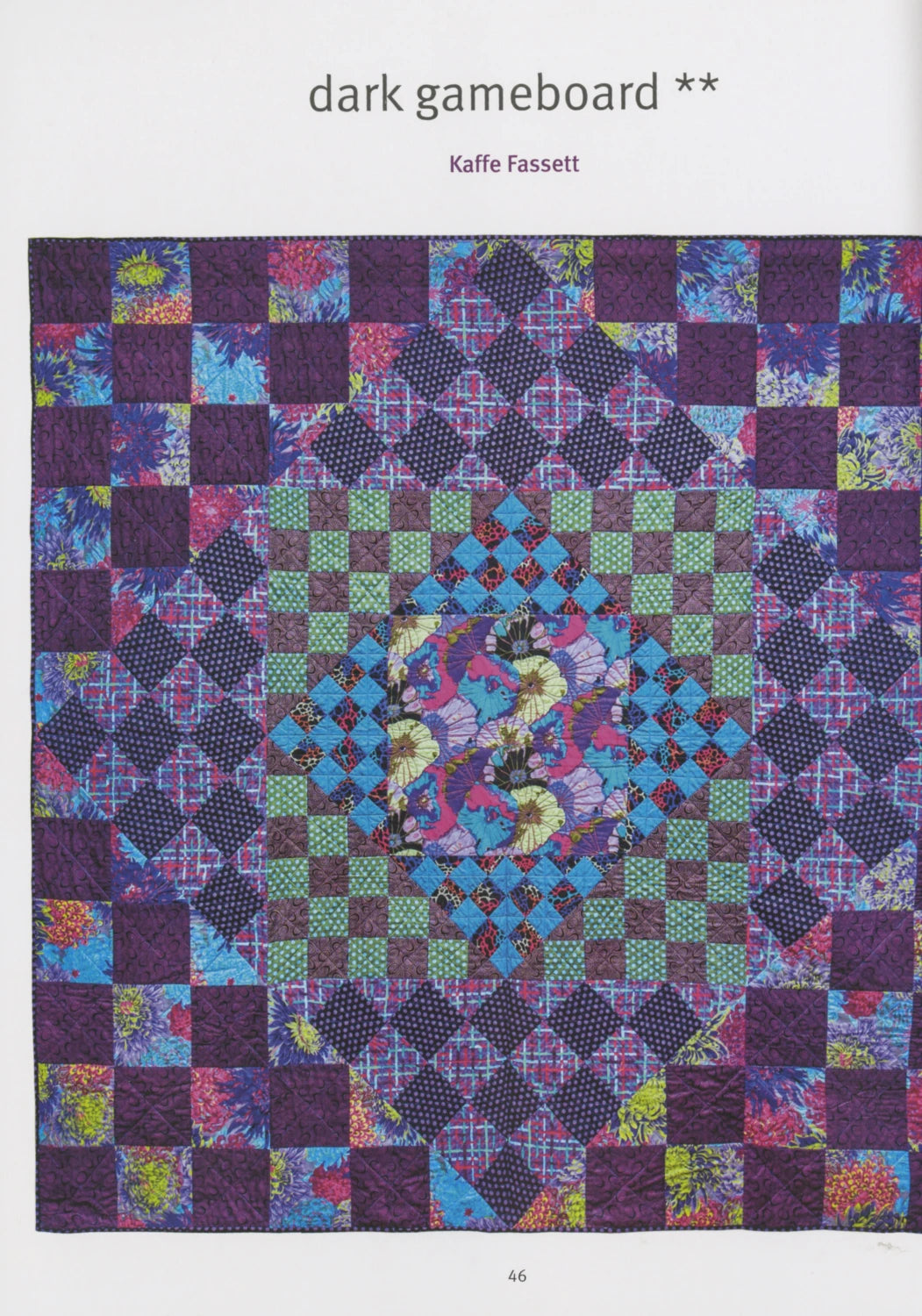 Kaffe Fassett's Quilts in COTSWOLDS Pattern Book # 071661