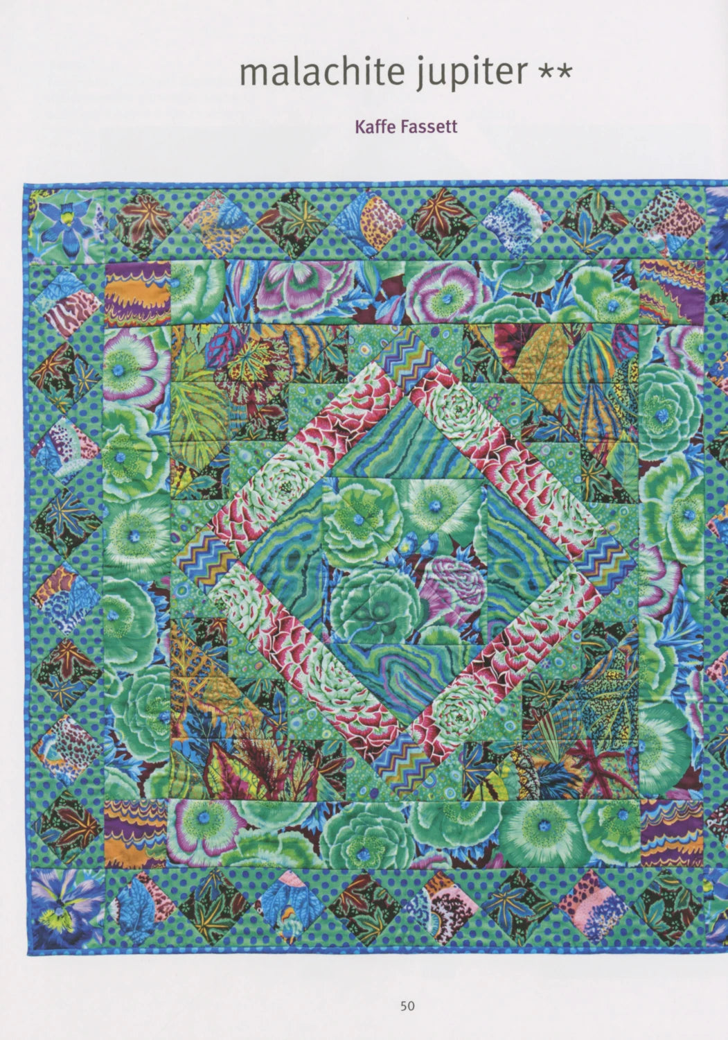 Kaffe Fassett's Quilts in COTSWOLDS Pattern Book # 071661