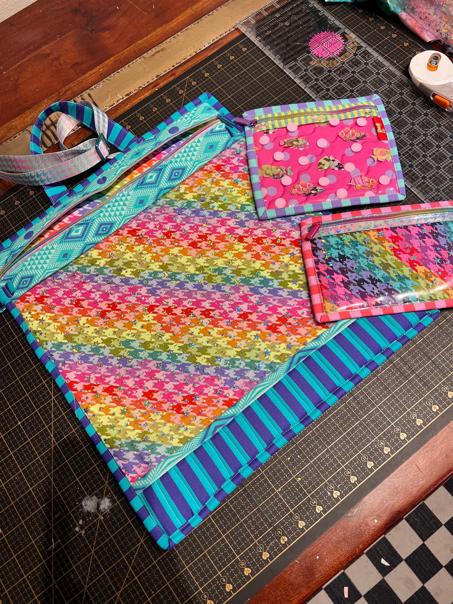 Jumbo Project Bag — Made to Order, Your Choice of Fabric