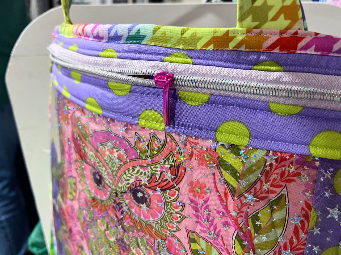 Made to Order Project Bag Tula Pink Owl