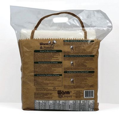 WARM AND NATURAL QUEEN BATTING QUEEN SIZE 90" X 108" IN  1014A