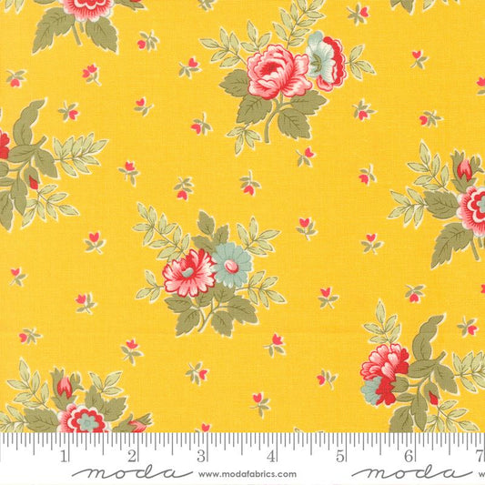 Apricot Candy Buttercup 3100-13 by Bunny Hill Designs for Moda Sold by the Half Yard
