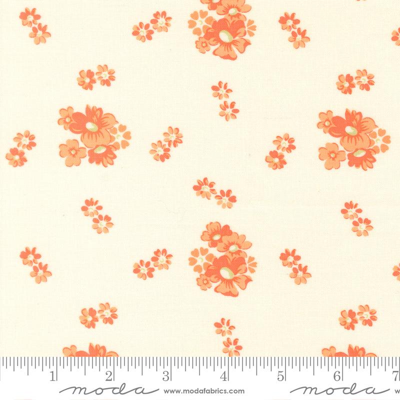 Apricot Candy Cloud 3101-11 by Bunny Hill Designs for Moda Sold by the Half Yard