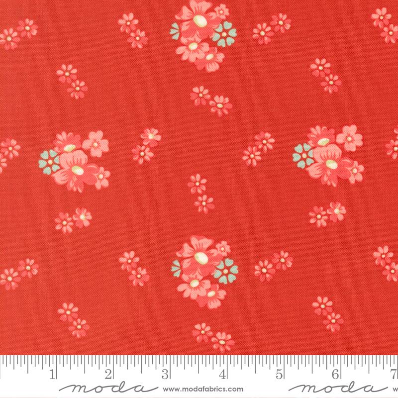Apricot Candy Rose 3101-19 by Bunny Hill Designs for Moda Sold by the Half Yard