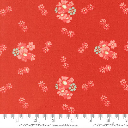 Apricot Candy Rose 3101-19 by Bunny Hill Designs for Moda Sold by the Half Yard