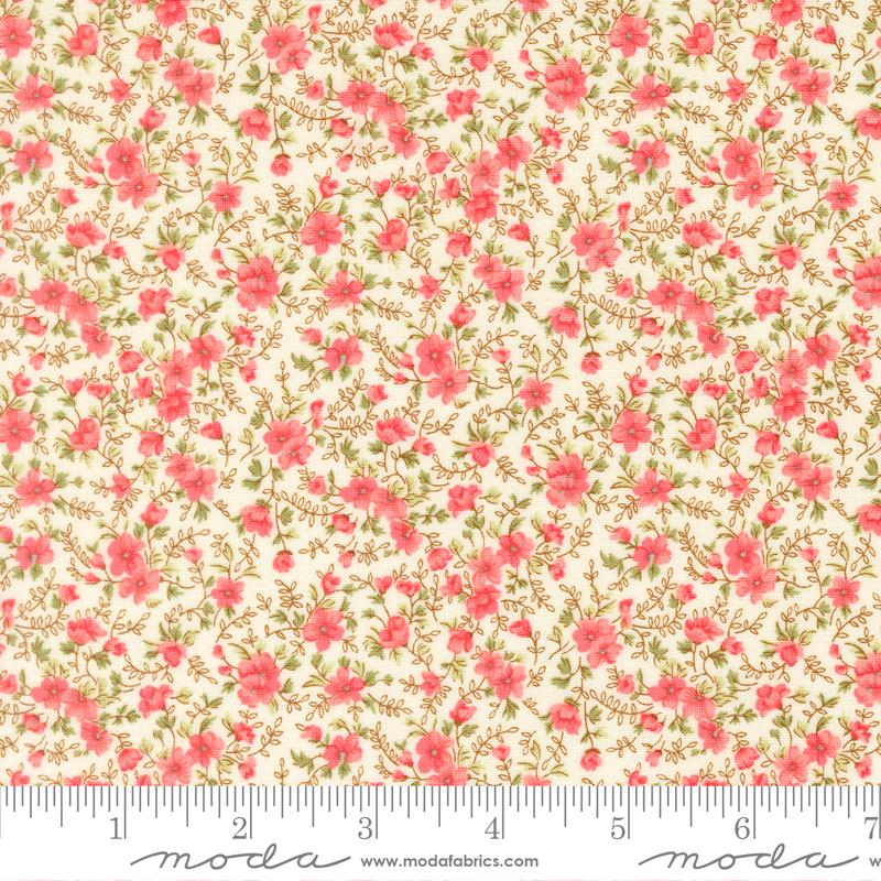 Apricot Candy Berry 3102-28 by Bunny Hill Designs for Moda Sold by the Half Yard