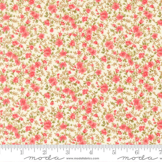 Apricot Candy Berry 3102-28 by Bunny Hill Designs for Moda Sold by the Half Yard