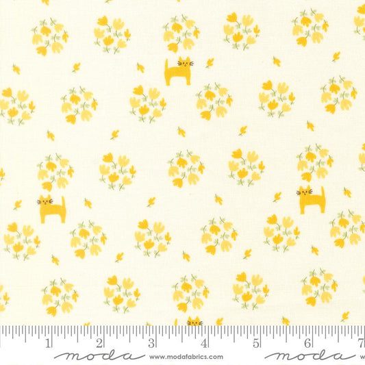 Apricot Candy Cloud 3104-11 by Bunny Hill Designs for Moda Sold by the Half Yard