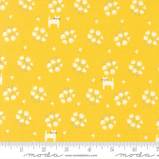 Apricot Candy Buttercup 3104-13 by Bunny Hill Designs for Moda Sold by the Half Yard