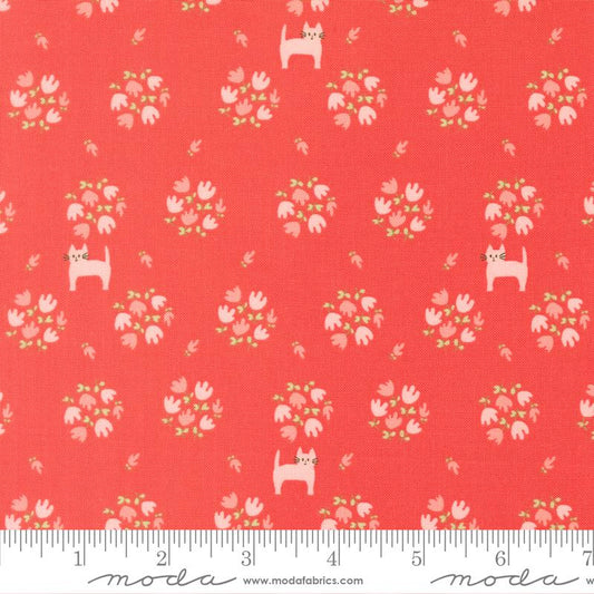 Apricot Candy Berry 3104-18 by Bunny Hill Designs for Moda Sold by the Half Yard