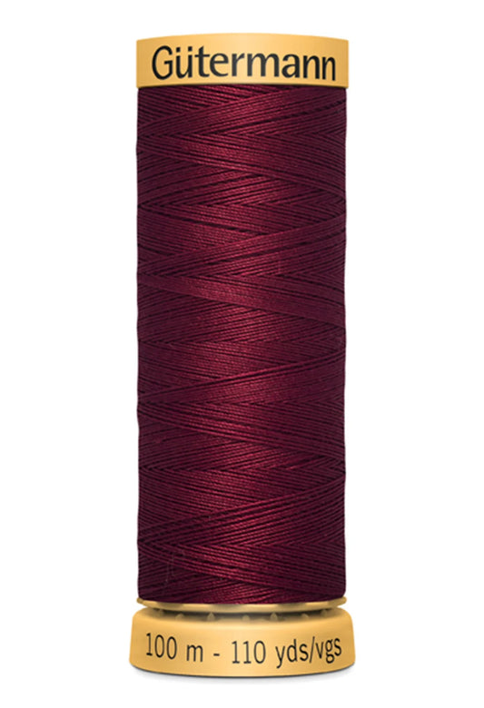 4780 Wine - Gutermann Natural Cotton Thread
