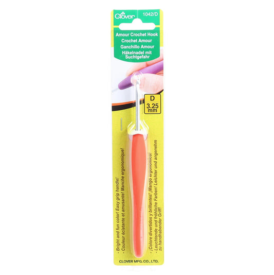 Clover Amour Crochet Hook 3.25mm 1052CV
