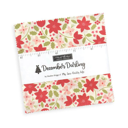 December Darling Charm Pack 31810PP by My Sew Quilty Life for Moda