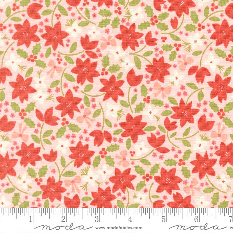 December Darling Blush 31810-15 by My Sew Quilty Life for Moda Sold by the Half Yard