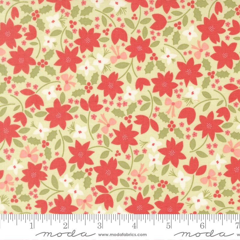 December Darling Leaf 31810-19 by My Sew Quilty Life for Moda Sold by the Half Yard