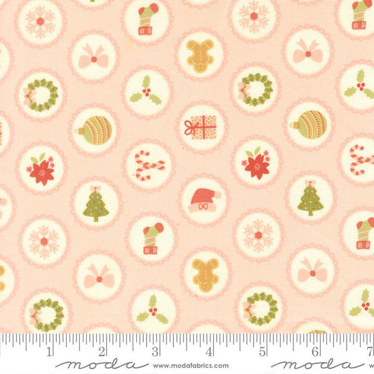 December Darling Blush 31811-15 by My Sew Quilty Life for Moda Sold by the Half Yard