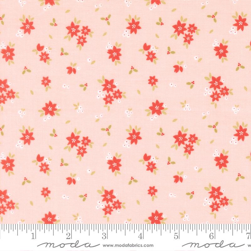 December Darling Blush 31812-15 by My Sew Quilty Life for Moda Sold by the Half Yard