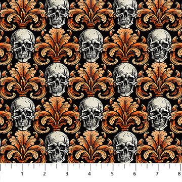 10709-99 Haunted Hollow LIFE OF THE PARTY BY Patrick Lose for Northcott Fabrics Sold By the Half Yard