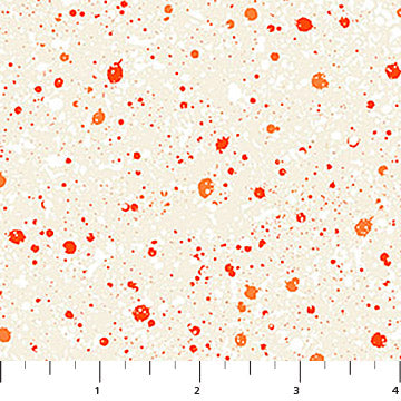 10716-12 Haunted Hollow BONE Spattered By Patrick Lose for Northcott Fabrics Sold By the Half Yard