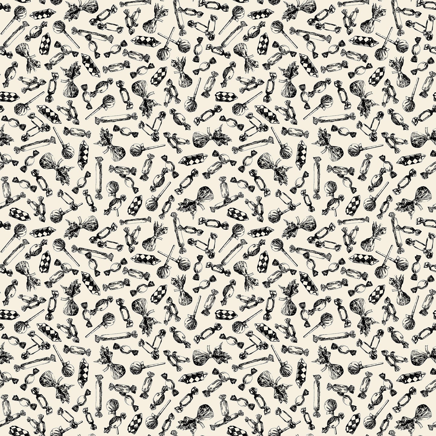 10717-12 Haunted Hollow BEGGARS BOUNTY By Patrick Lose for Northcott Fabrics Sold By the Half Yard