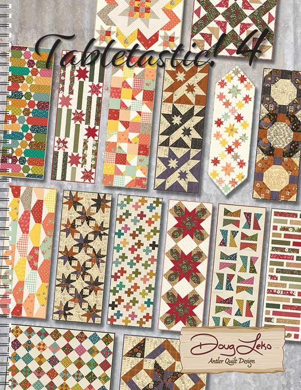 Tabletastic 4 Quilt Book AQD 0421 by Antler Quilt Design