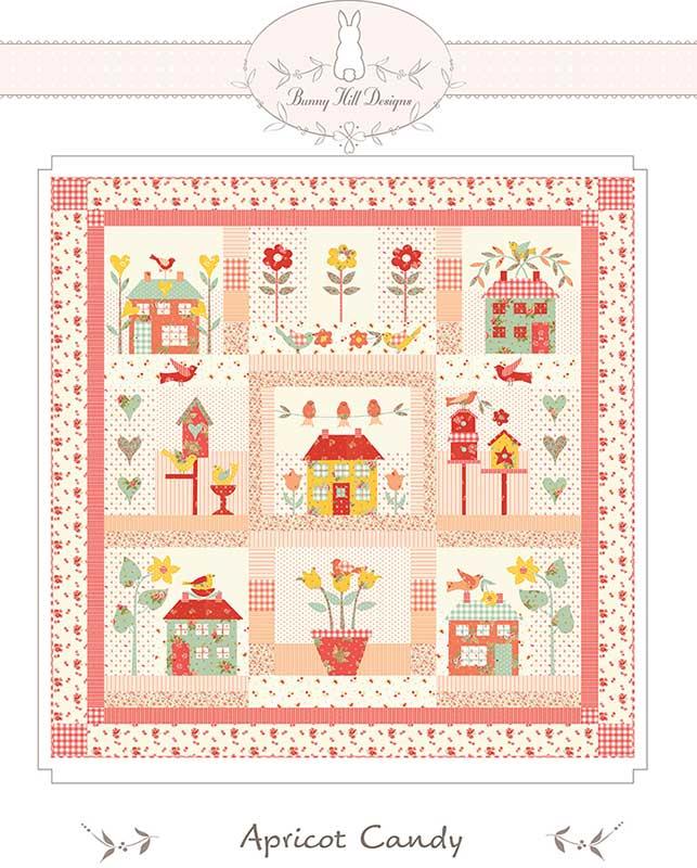 Apricot Candy Block of the Month Quilt Kit by Bunny Hill Designs (BHD 2227)