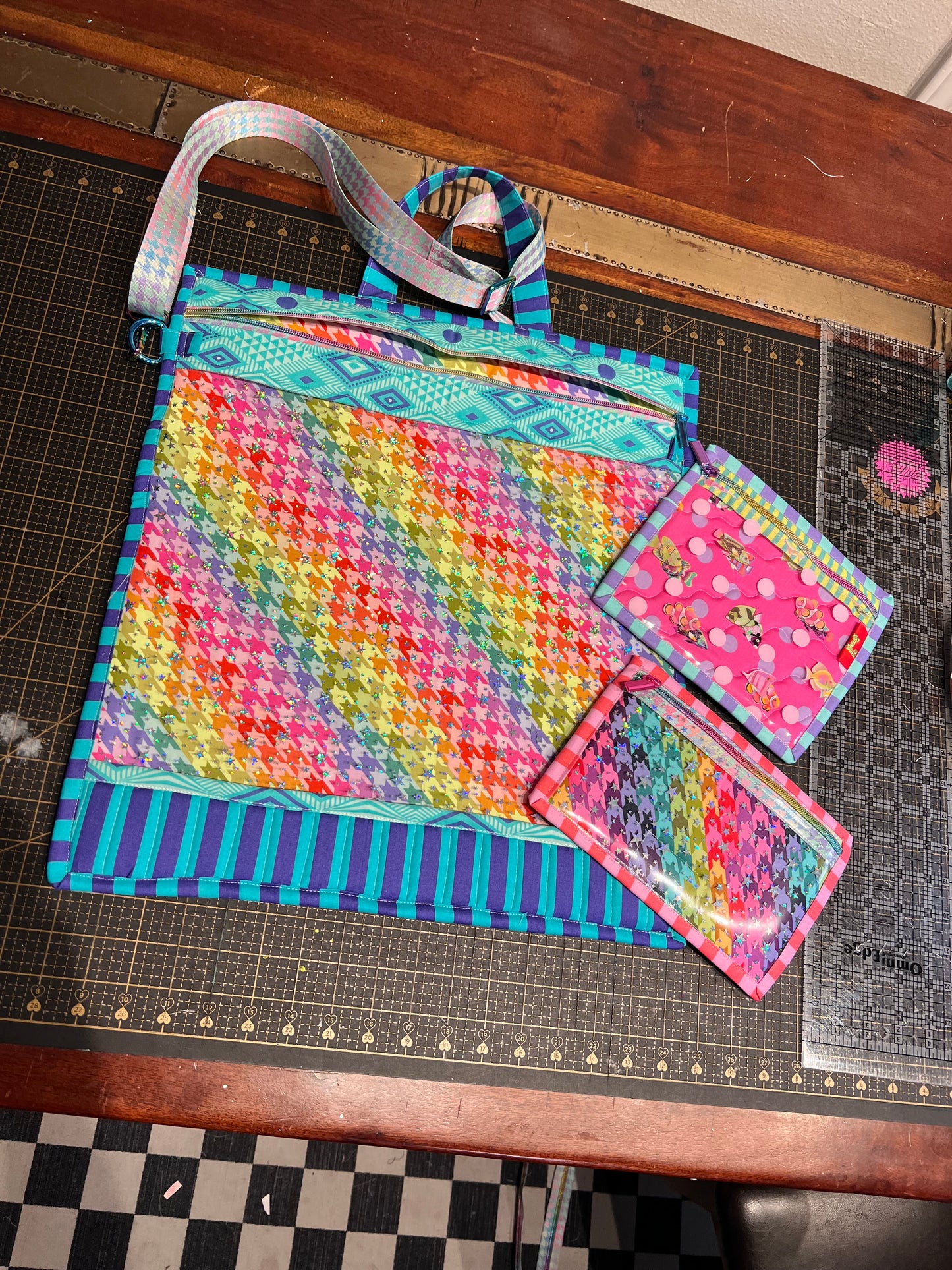 Jumbo Project Bag — Made to Order, Your Choice of Fabric