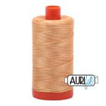 Aurifil Mako Cotton 50wt Variegated Thread 1422 Yards — Color 4150 Creme Brule