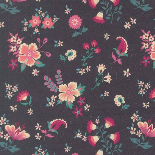 1198212 Sitara Davina Midnight Cotton Fabric