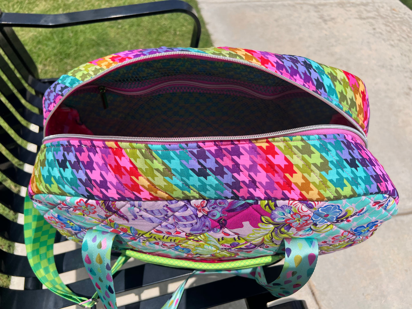 Travel Bag with Trolley Sleeve Custom Made to Order