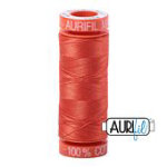 Aurifil Mako Cotton 50wt Thread 220 Yards — Color 1154 Dusty Orange
