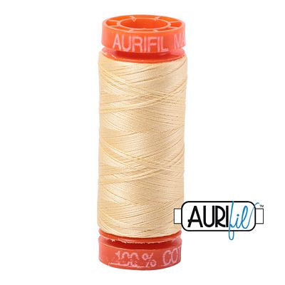 AURIFIL 50 WT 200 YD ALL PURPOSE COTTON THREAD (MULTIPLE COLORS)