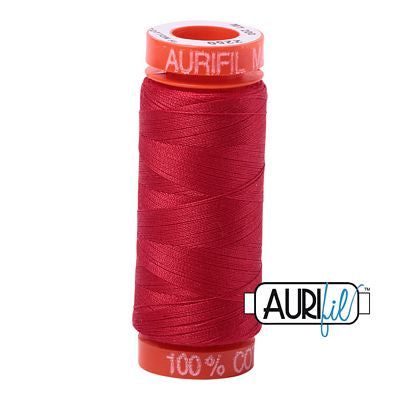 AURIFIL 50 WT 200 YD ALL PURPOSE COTTON THREAD (MULTIPLE COLORS)