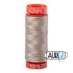 Aurifil Mako Cotton 50wt Thread 220 Yards — Color 2324 Stone