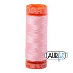 Aurifil Mako Cotton 50wt Thread 220 Yards — Color 2415 Blush